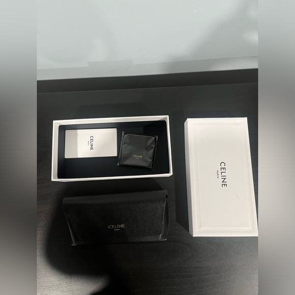 Celine Paris CL40230F | Shiny Black/Smoke | size 58 - Picture 2 of 11